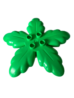Lego Duplo palmový list stř. zelený